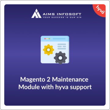 Magento 2 Maintenance Module with hyva support